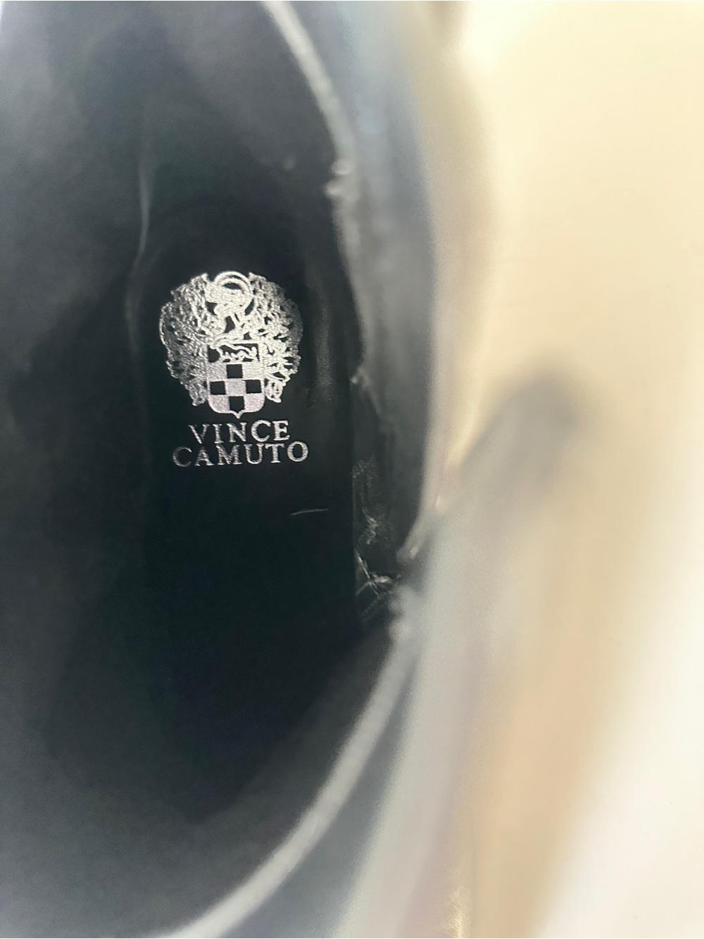 NEW Vince Camuto Quinley Silver Leather Pointed-Toe Women's Ankle Booties Sz 7.5 - Picture 11 of 12